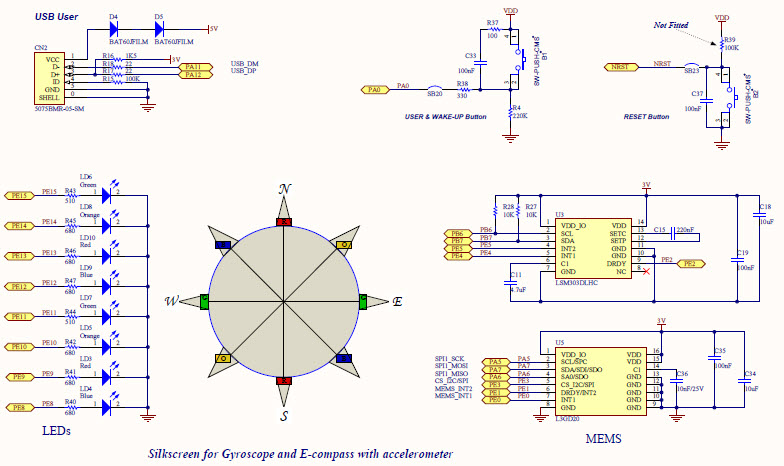 STMicroelectronics STM32F3DISCOVERY Reference Design 4