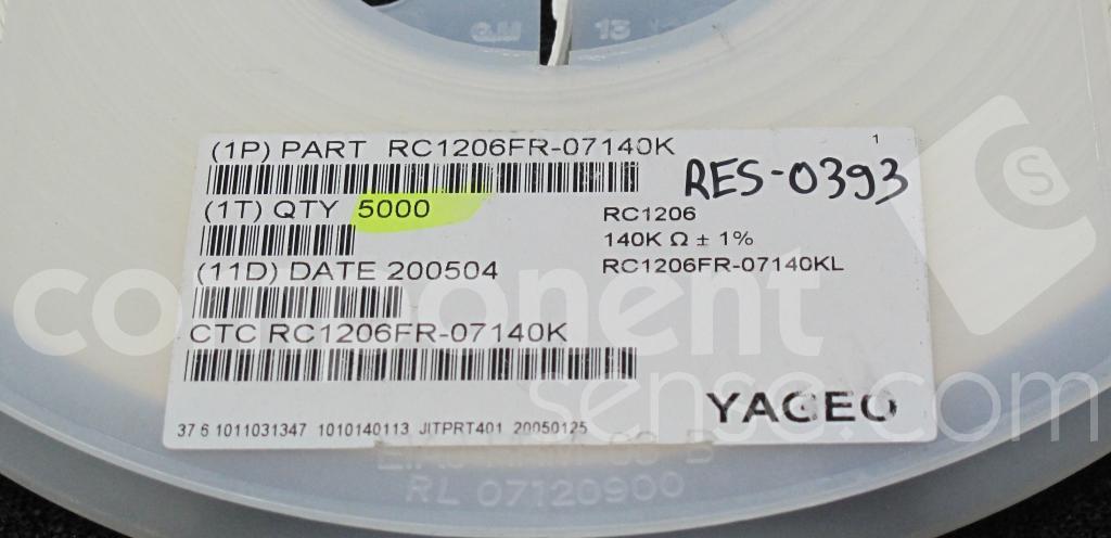 RC1206FR07140KYageo