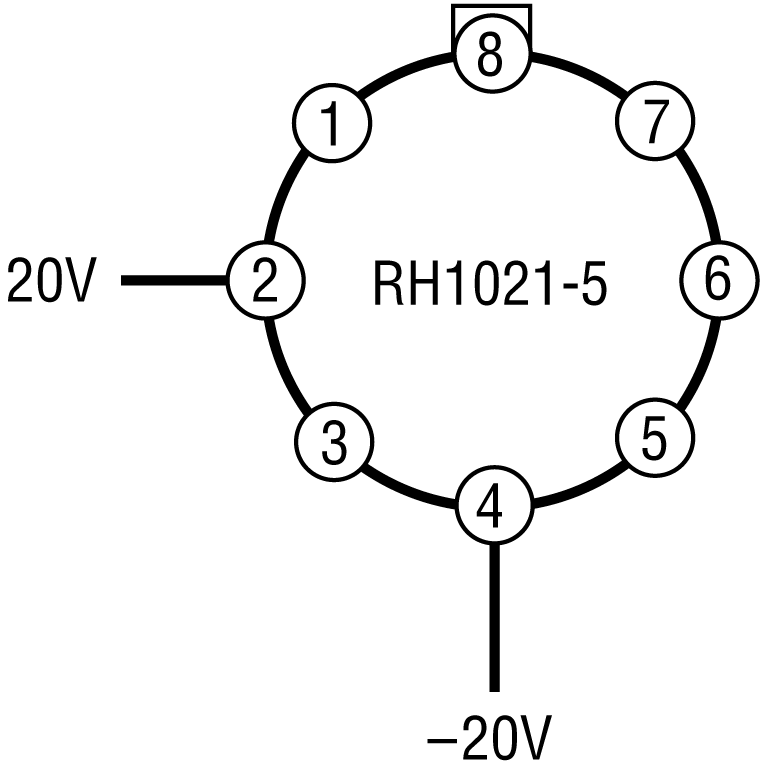 RH1021BMH-5Analog Devices / Linear Technology