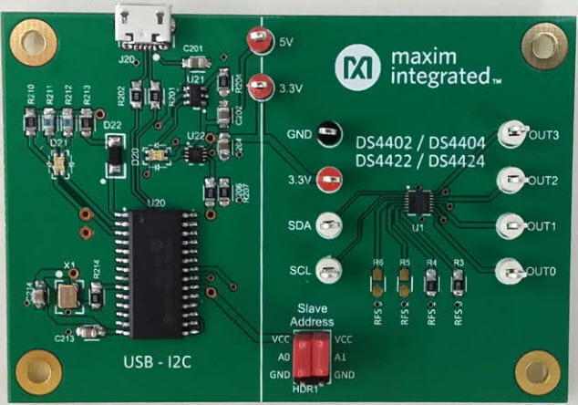 Maxim Integrated DS4424EVKIT# Reference Design 2