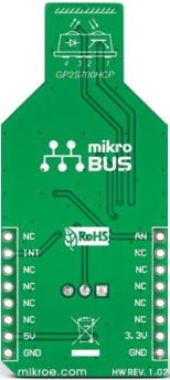 MikroElektronika IRREFLECTCLICK Reference Design 1