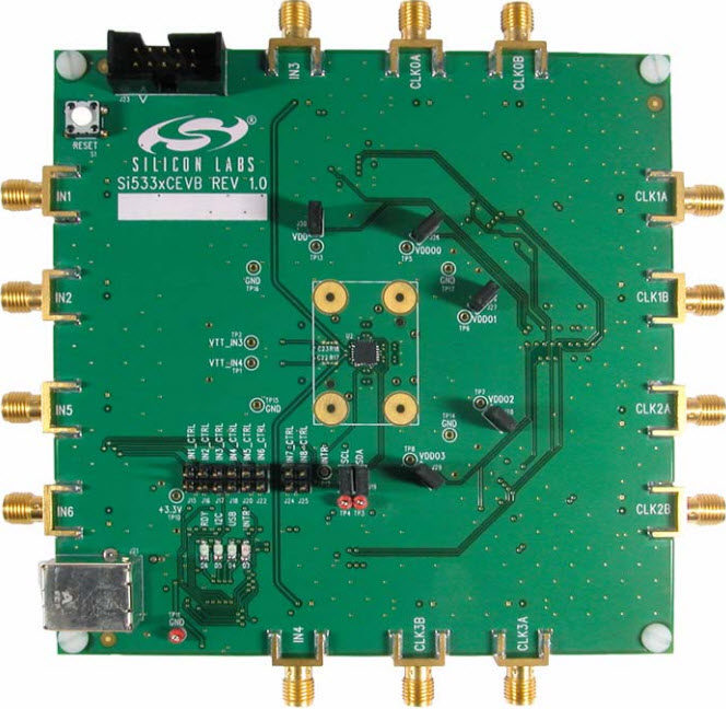 Silicon Labs SI5338-EVB Reference Design 7