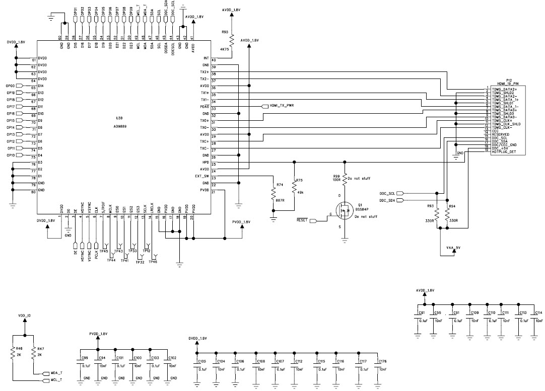 Analog Devices Inc. EVAL-ADV7403EBZ Reference Design 6