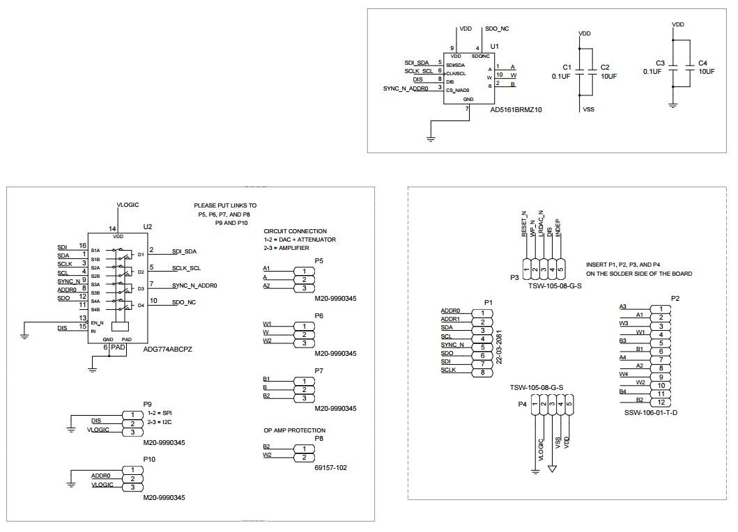 Analog Devices Inc. EVAL-AD5161DBZ Reference Design 4