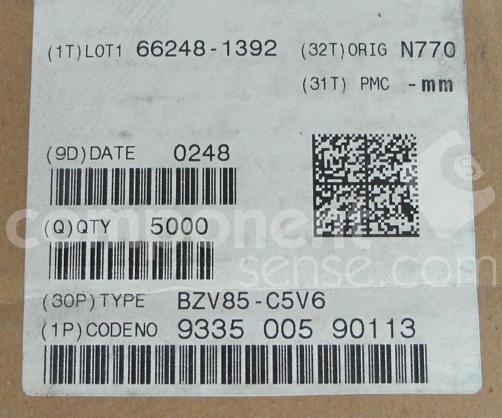 BZV85-C5V6NXP Semiconductors
