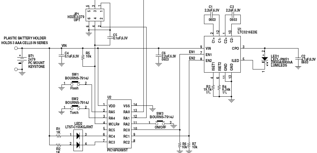 Linear Technology/Analog Devices DC805A Reference Design 3