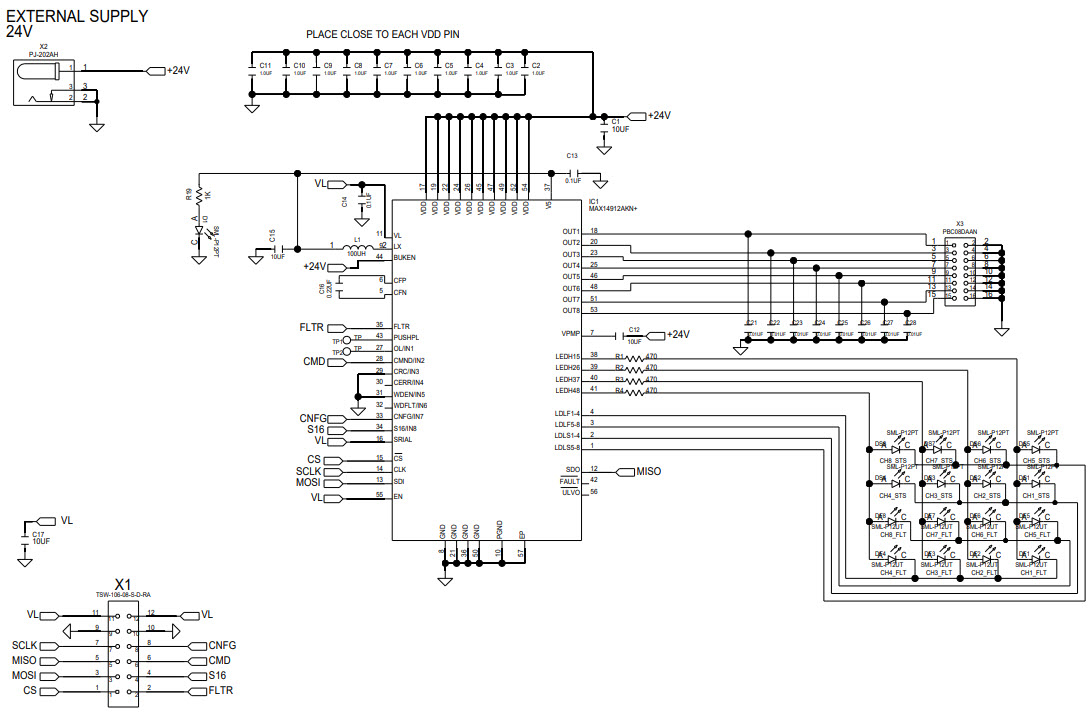 Maxim Integrated MAX14912PMB# Reference Design 2
