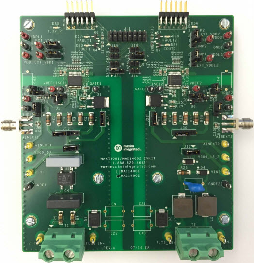 Maxim Integrated MAX14001EVSYS# Reference Design 9