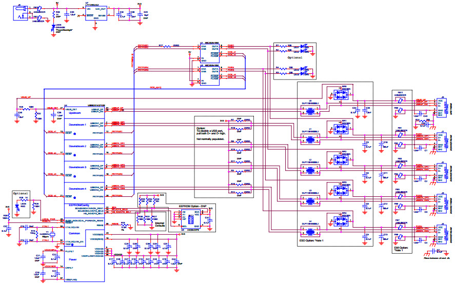 Microchip Technology EVB-USB82514 Reference Design 3