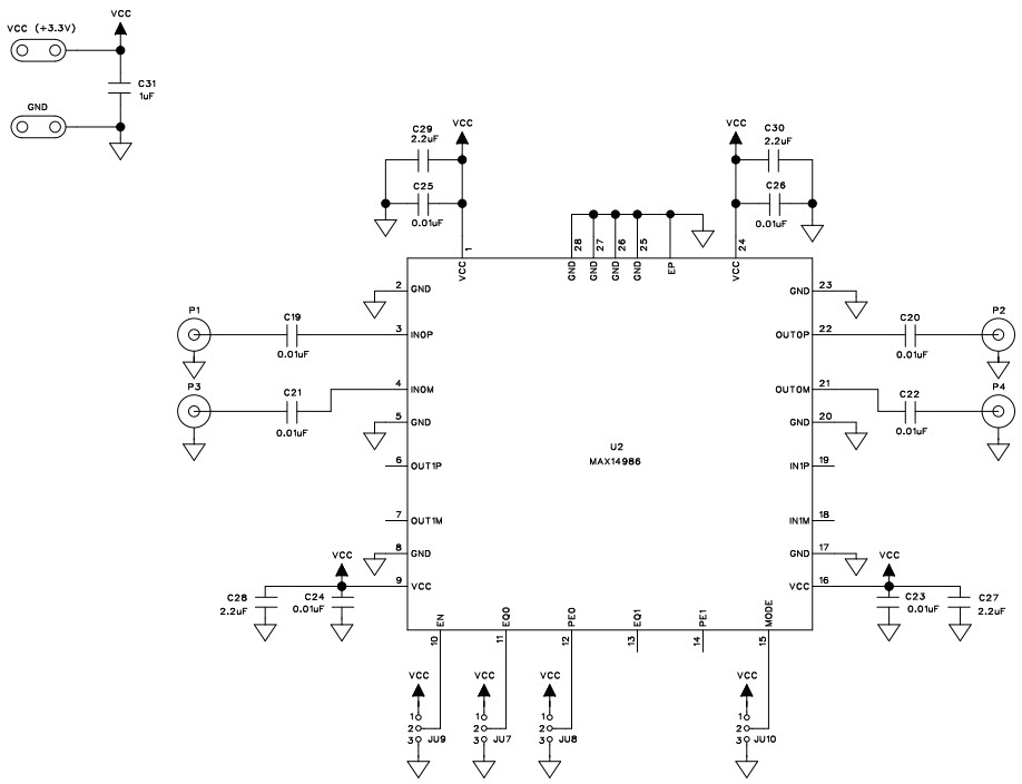 Maxim Integrated MAX14986EVKIT# Reference Design 4