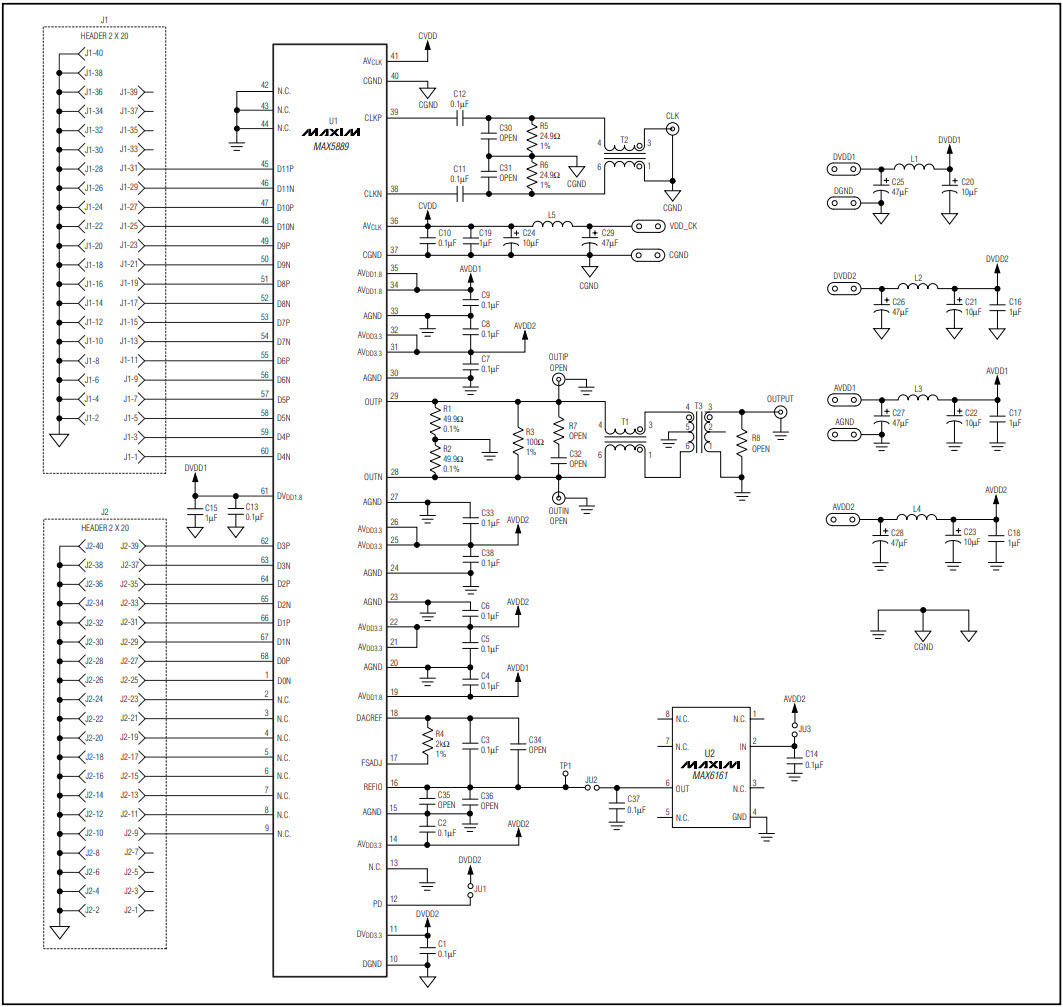 Maxim Integrated MAX5889EVKIT# Reference Design 1