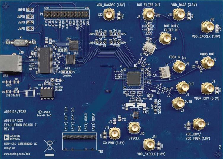 Analog Devices Inc. AD9912A/PCBZ Reference Design 4