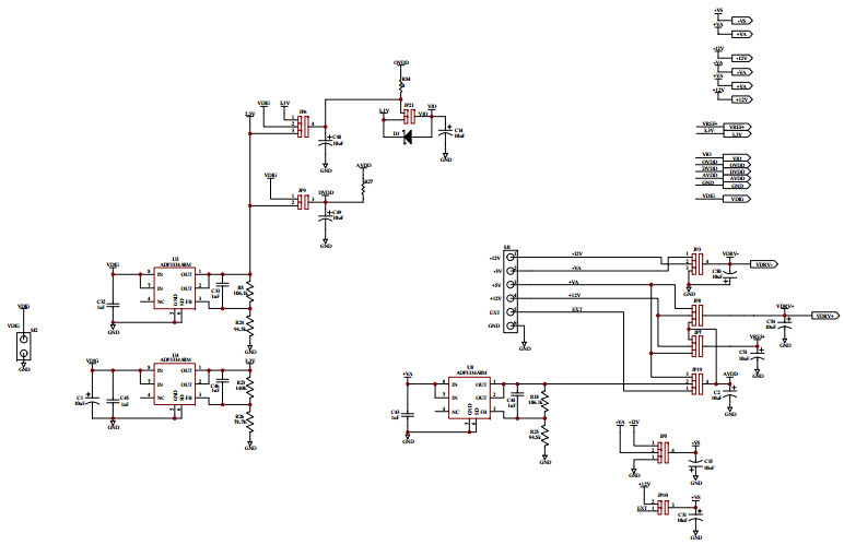 Analog Devices EVAL-AD7663CB Reference Design 4