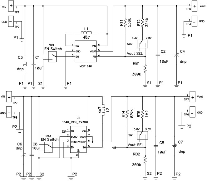 Microchip Technology MCP1640EV-SBC Reference Design 4