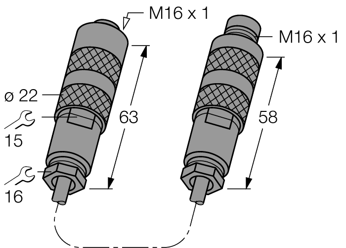 ADAPTER CABLE RING 1.6Mturck