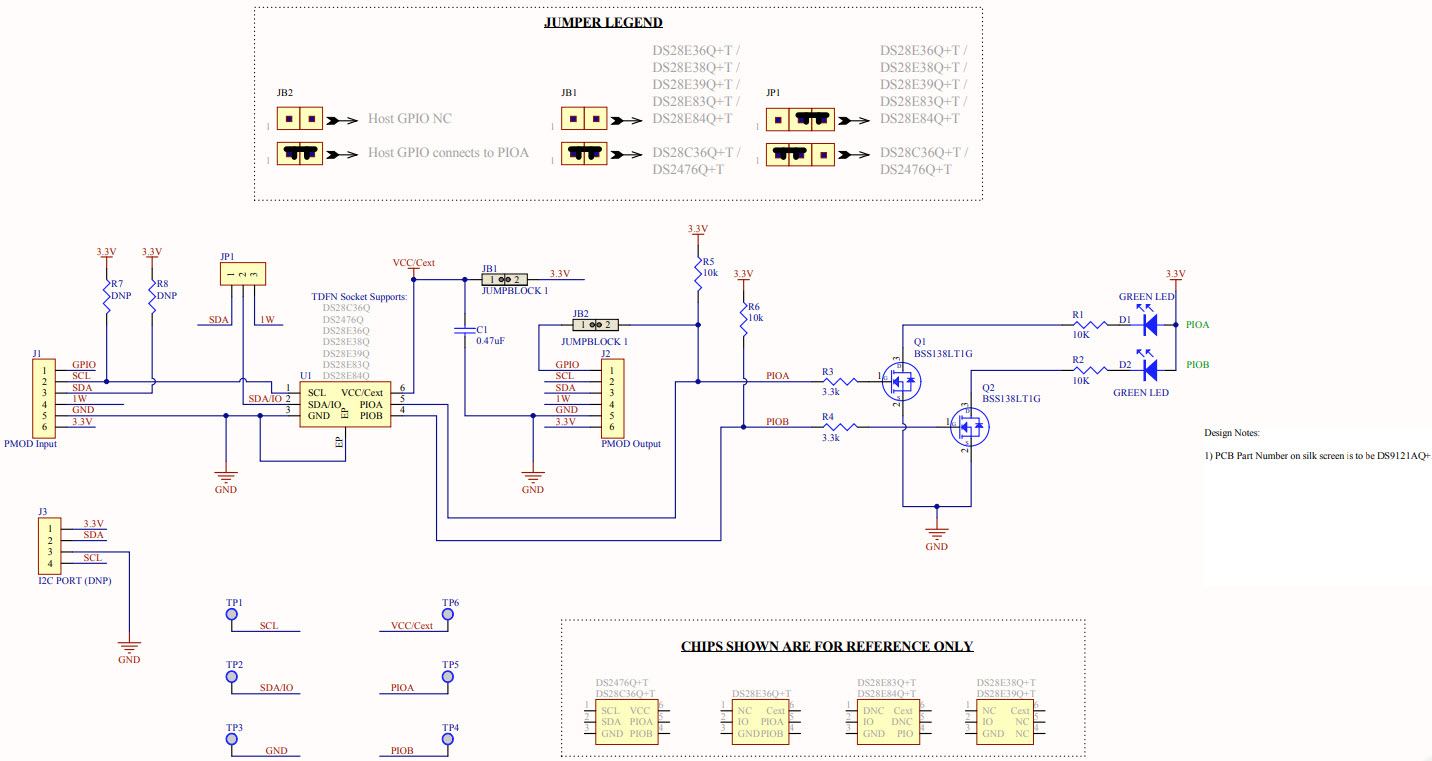 Maxim Integrated DS28E84EVKIT# Reference Design 2