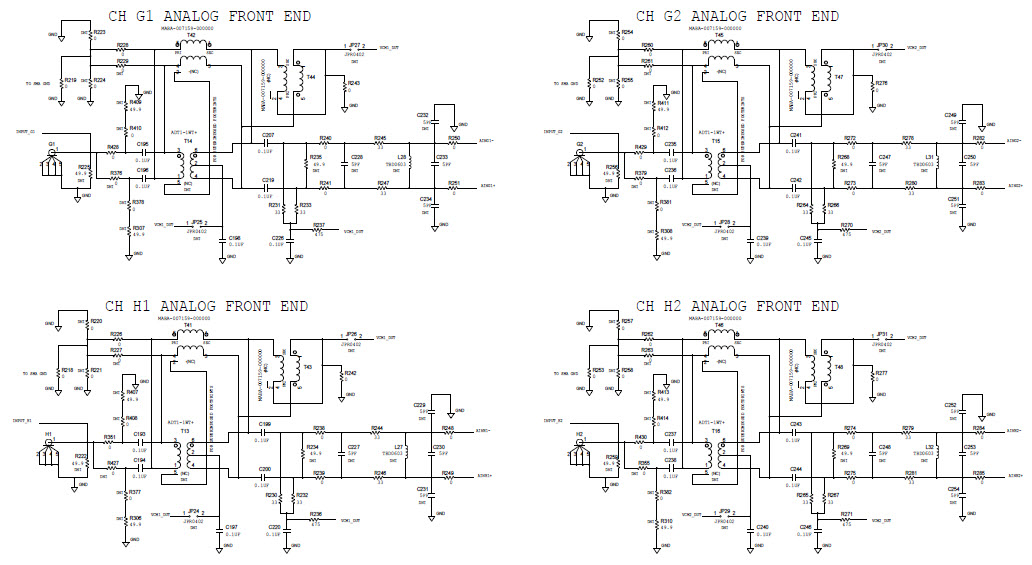 Analog Devices Inc. AD9249-65EBZ Reference Design 7
