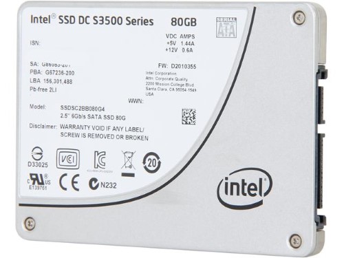 SSDSC2BB080G401Intel