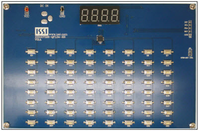 ISSI, Integrated Silicon Solution Inc IS31IO7326-QFLS4-EB Reference Design 2