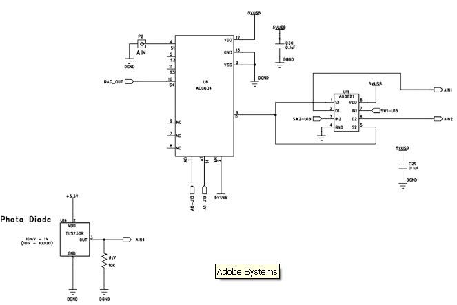 Analog Devices Inc. EVAL-ADT7516EBZ Reference Design 4