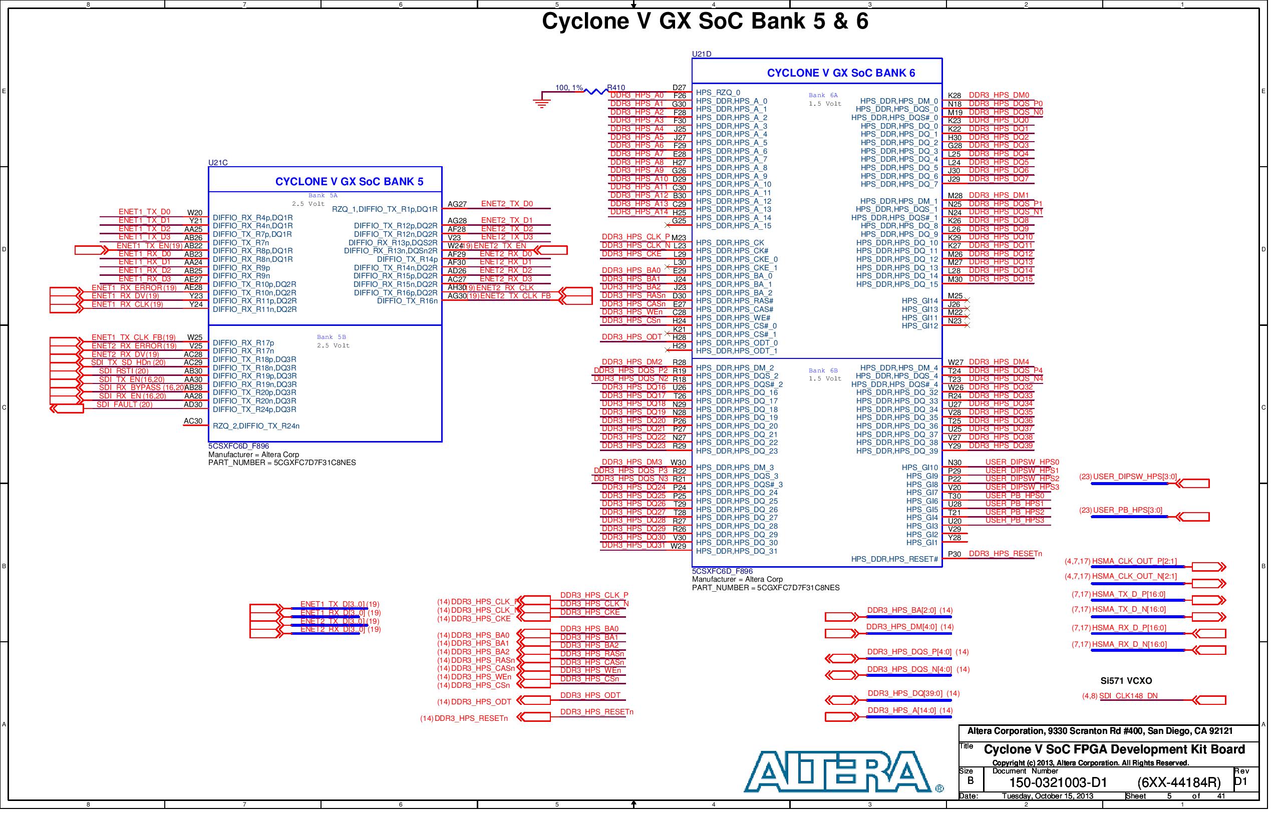 Intel DK-DEV-5CSXC6N Reference Design 38