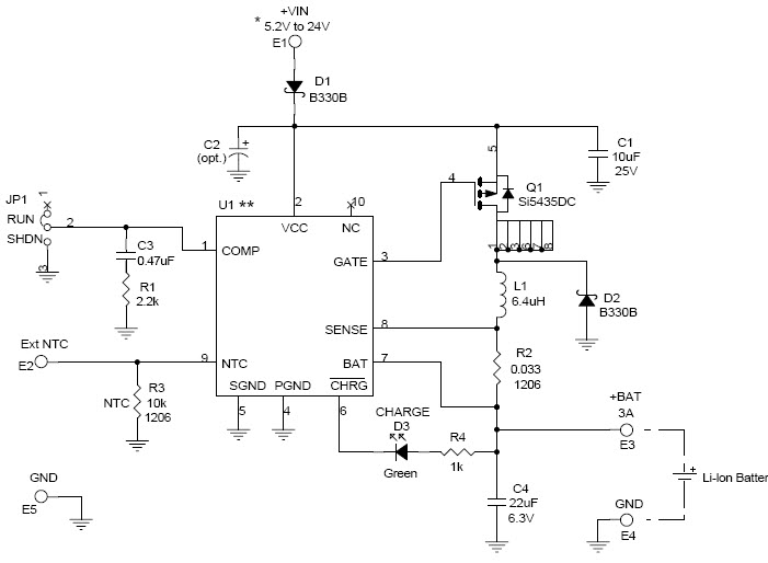 Linear Technology/Analog Devices DC551A-A Reference Design 1