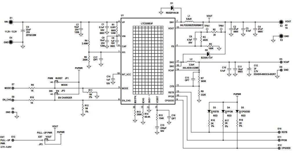 Linear Technology/Analog Devices DC2040A Reference Design 1