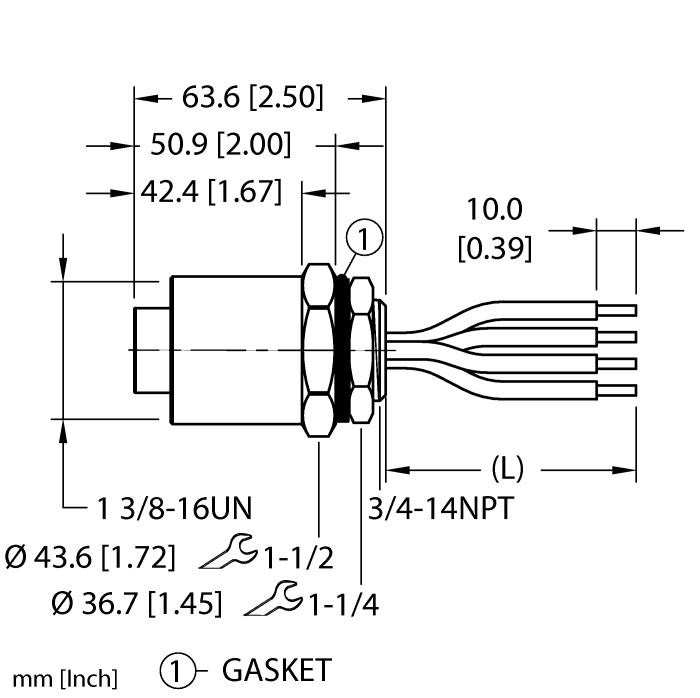 GKDFA 44-xM/14.5/NPTturck