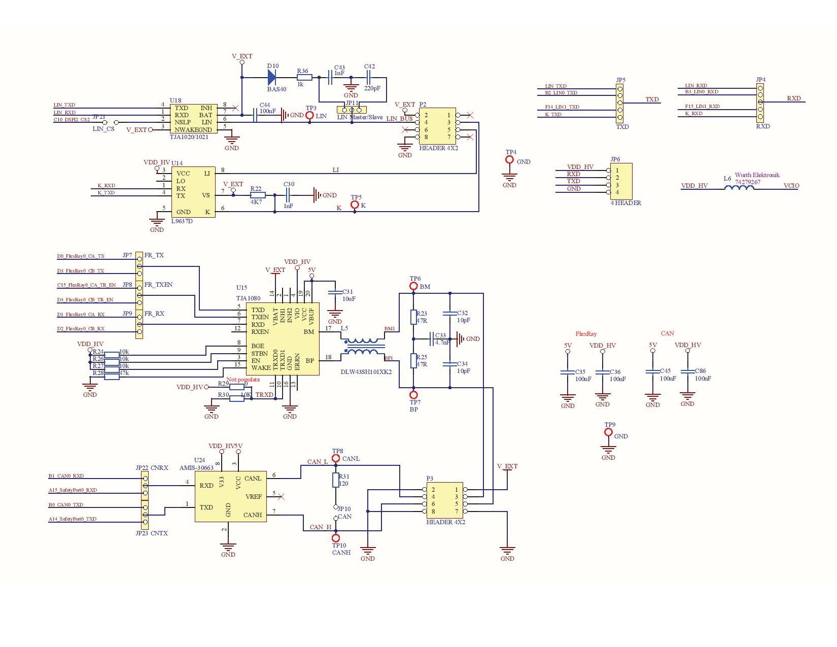 STMicroelectronics SPC560P-DISP Reference Design 5