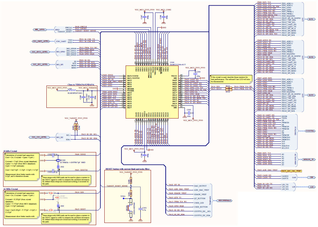 Microchip Technology ATSAMC21-XPRO Reference Design 7