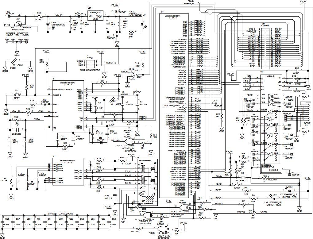 NXP USA Inc. DEMO9S12NE64E Reference Design 4