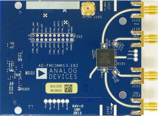Analog Devices Inc. AD-FMCOMMS3-EBZ Reference Design 2