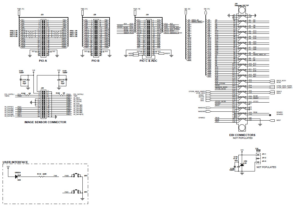 Microchip Technology AT91SAM9XE-EK Reference Design 9