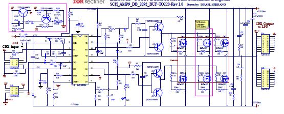 Infineon Technologies IRAUDAMP9 Reference Design 7