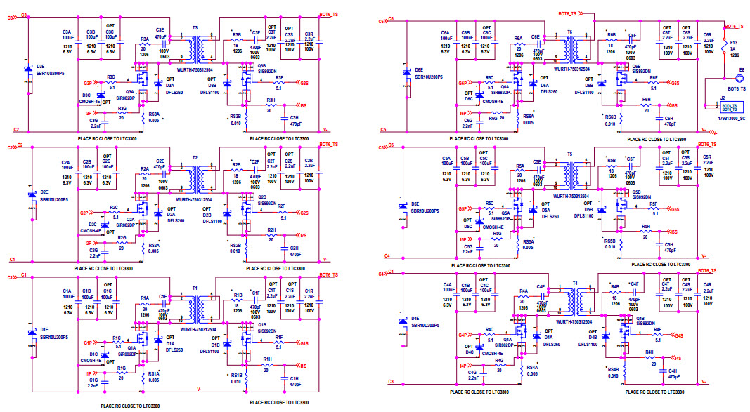 Linear Technology/Analog Devices DC2100B-C Reference Design 4