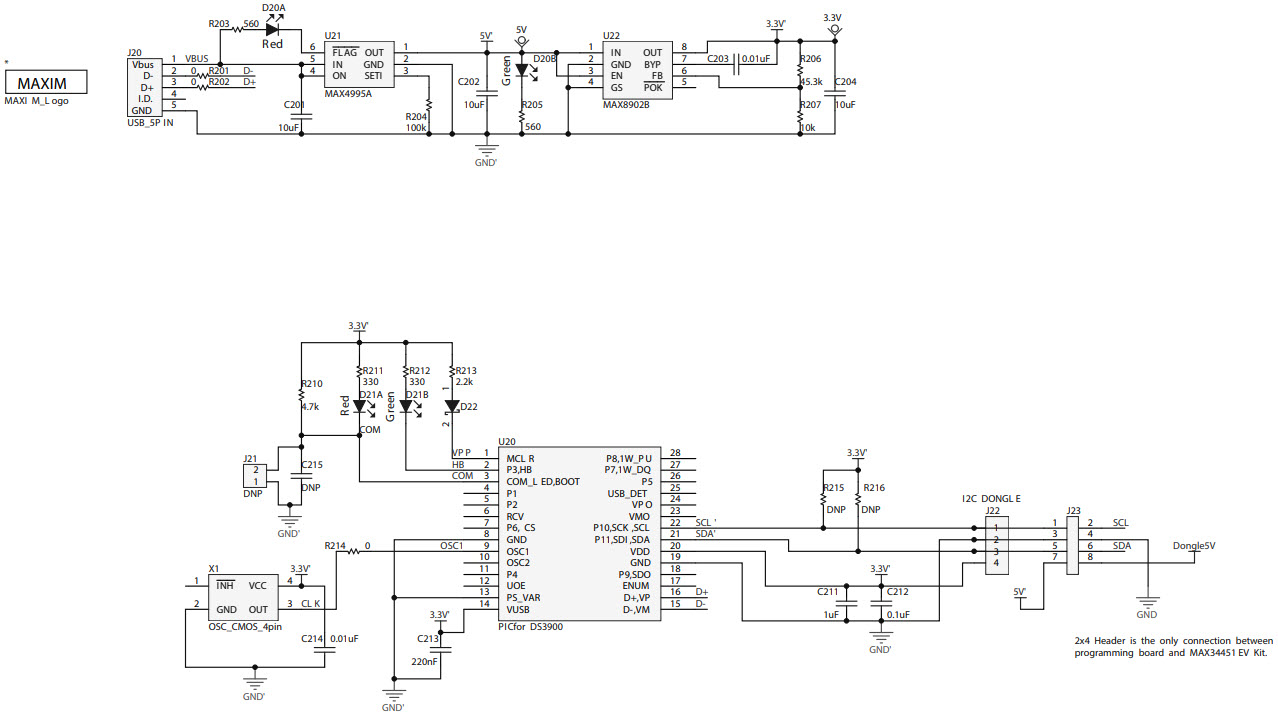 Maxim Integrated MAX34451EVKIT# Reference Design 3