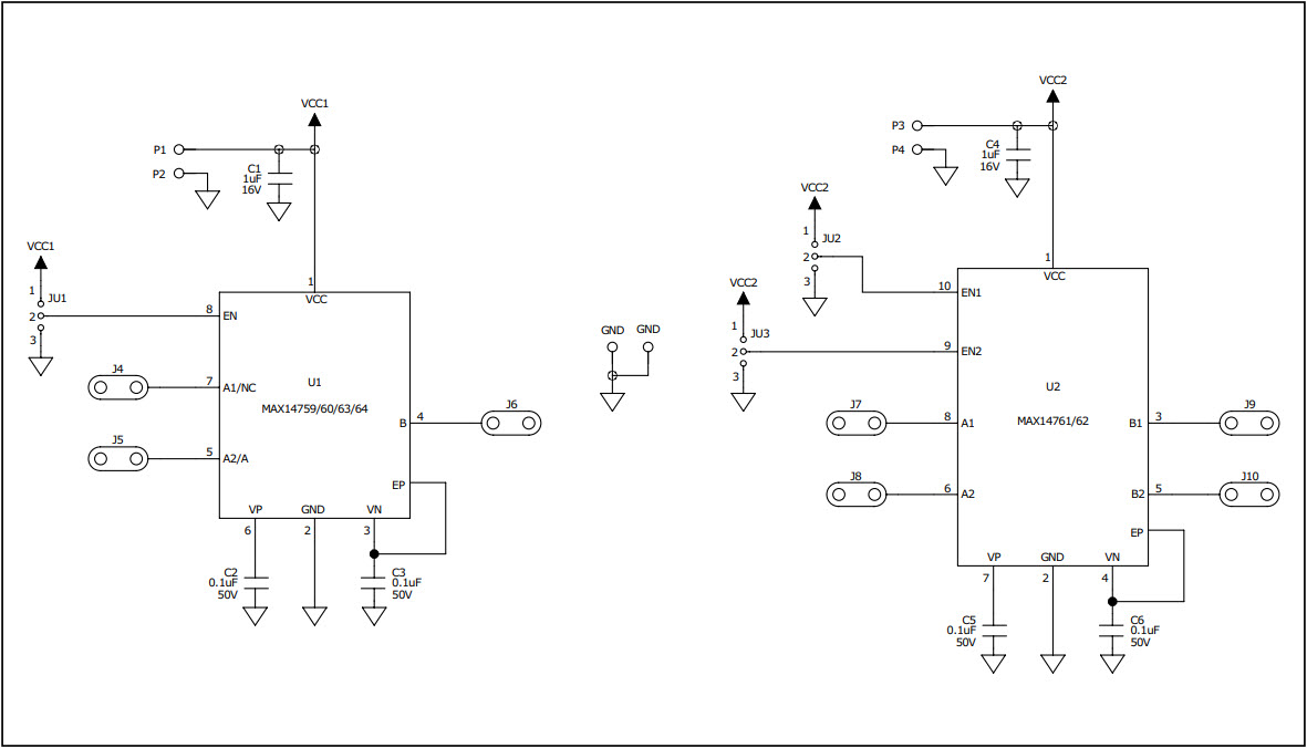 Maxim Integrated MAX147XXEVKIT# Reference Design 1
