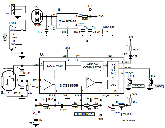 ON Semiconductor NCS36000GEVB Reference Design 6