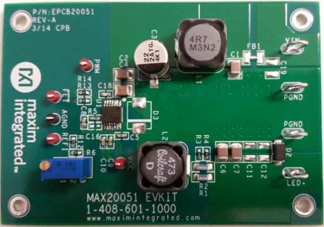 Maxim Integrated MAX20051EVKIT# Reference Design 2