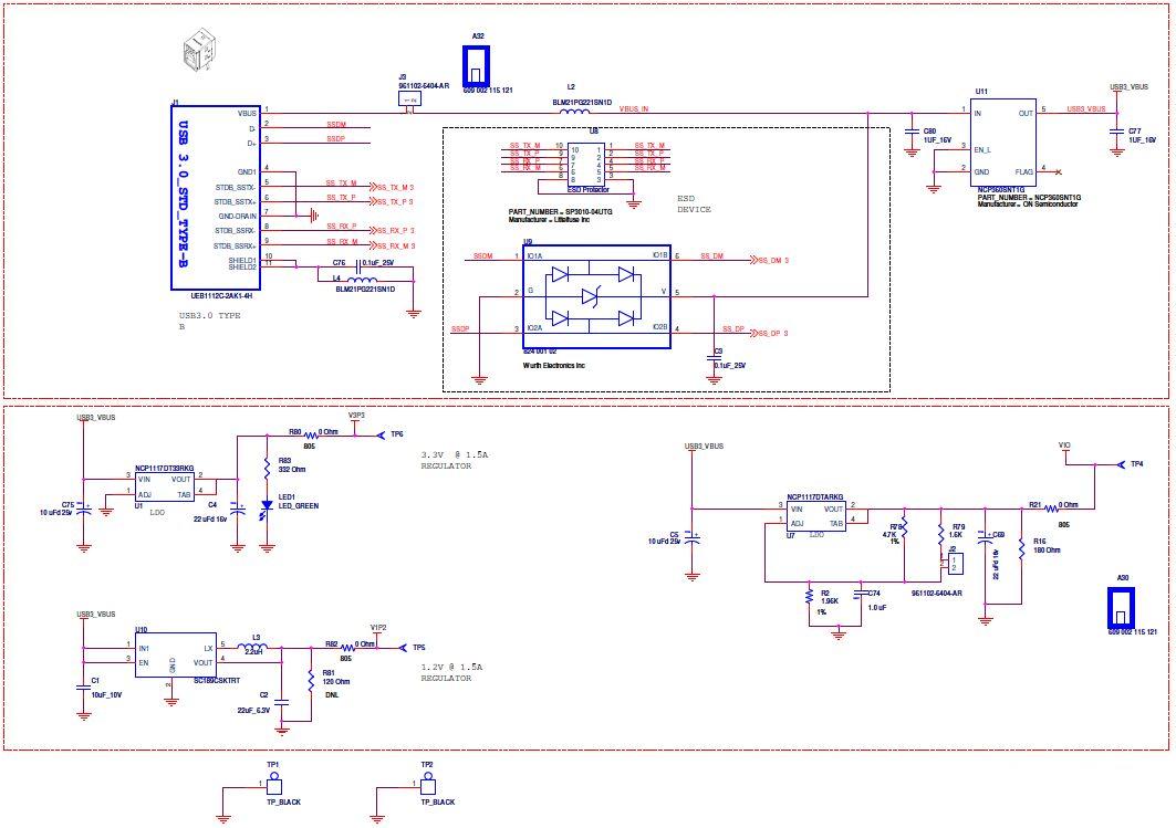 Infineon CYUSB3KIT-003 Reference Design 3
