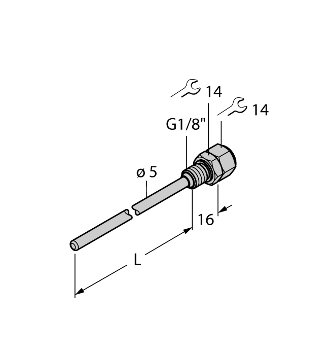 THW-3-G1/8-A4-L150turck