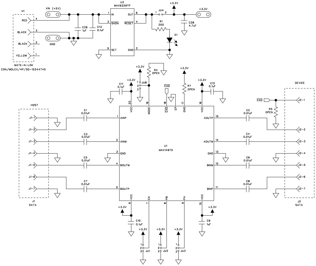 Maxim Integrated MAX14970EVKIT# Reference Design 4