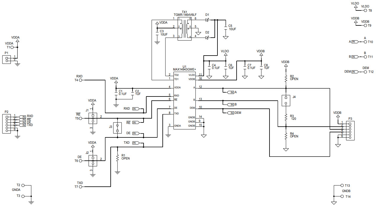 Maxim Integrated MAX149X2EVKIT# Reference Design 3