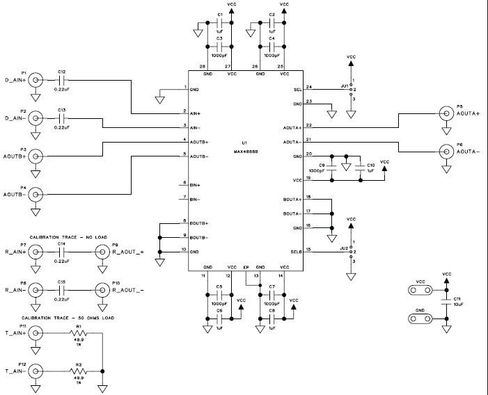 Maxim Integrated MAX4888BEVKIT# Reference Design 1