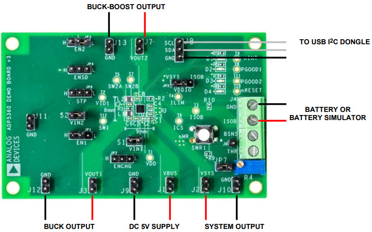Analog Devices Inc. ADP5360CB-EVALZ Reference Design 1