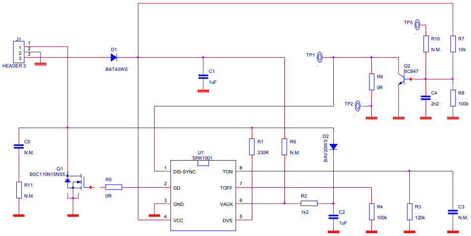 STMicroelectronics EVLSRK1001-PF Reference Design 1