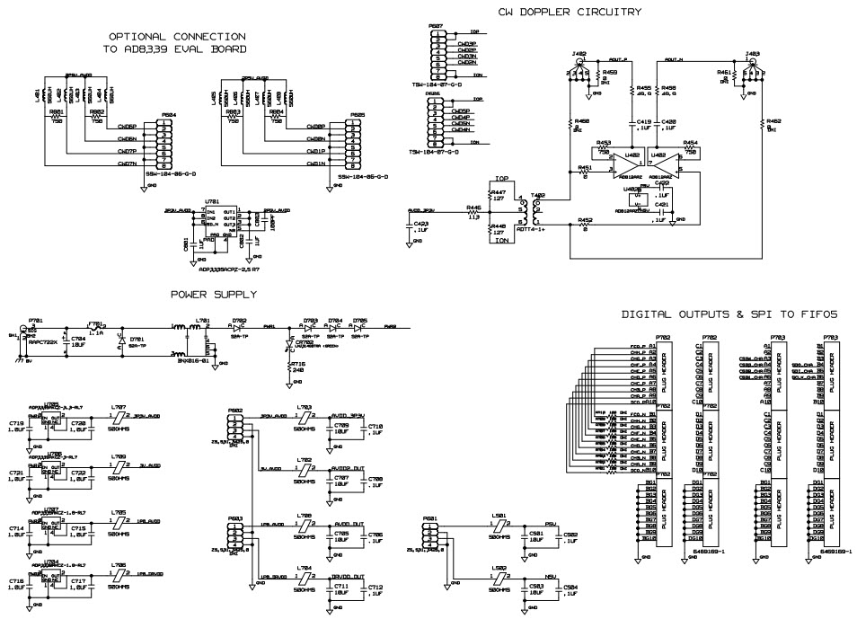 Analog Devices, Inc. AD9273-50EBZ Reference Design 4