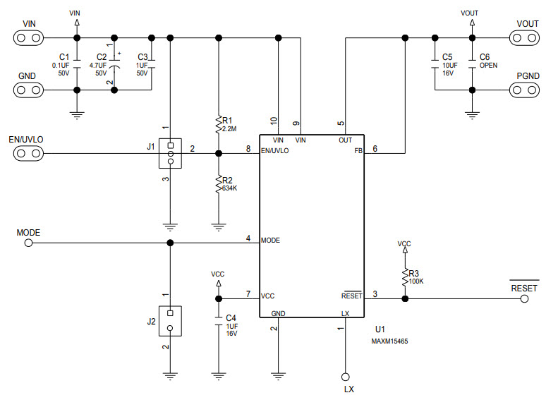 Maxim Integrated MAXM15465EVKIT# Reference Design 2