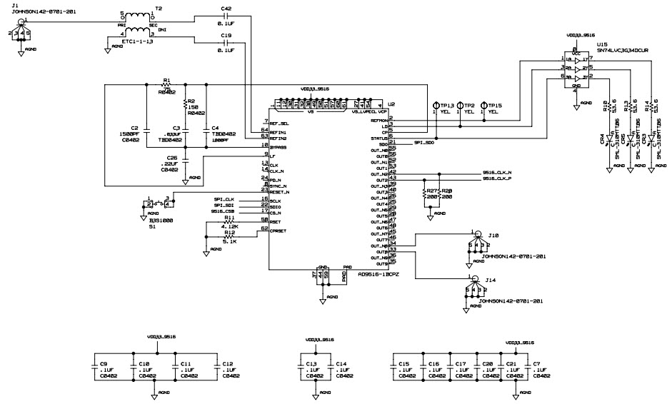 Analog Devices Inc. AD9779A-DPG2-EBZ Reference Design 5