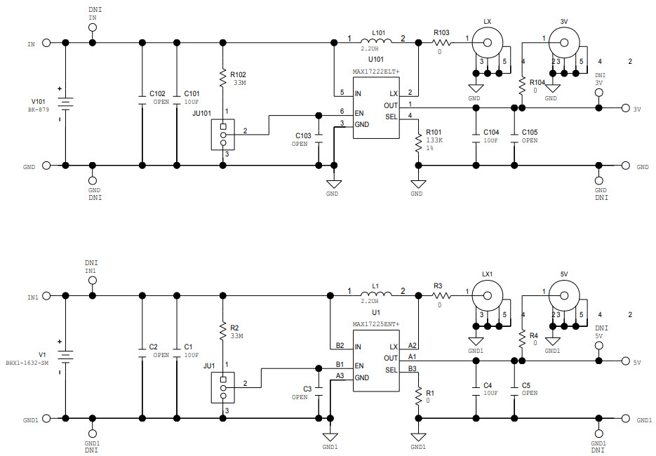 Maxim Integrated MAX17222EVKIT# Reference Design 4